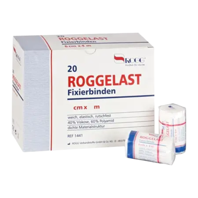 ROGGELAST Fixierbinden 10 cmx4 m - 50Stk