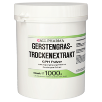GERSTENGRASTROCKENEXTRAKT GPH Pulver - 1000g