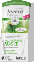 LAVERA hautklärende Maske Minze 4sprachig - 2X5ml