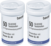 BEURER GL40 Blutzuckerteststreifen - 50Stk
