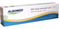 KD intraartikulär Gel 2,5% Ultra One Fertigspr. - 4.8ml