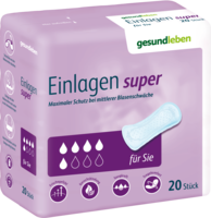 GESUND LEBEN Einlagen super - 20Stk