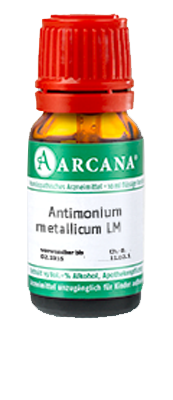 ANTIMONIUM METALLICUM LM 3 Dilution - 10ml