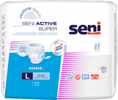 SENI Active Inkontinenzpants super L - 8X10Stk