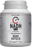 NADH 10 mg Coenzym 1 magensaftresistent Mono-Kaps. - 60Stk