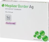 MEPILEX Border Ag Schaumverb.10x12,5 cm steril - 5Stk