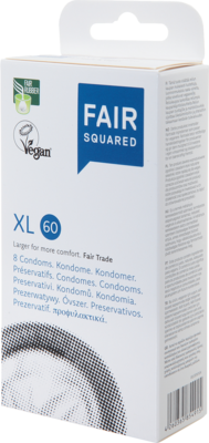 FAIR SQUARED Kondome XL 60 - 8Stk