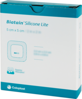 BIATAIN Silicone Lite Schaumverband 5x5 cm - 5Stk