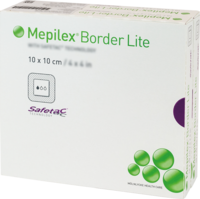 MEPILEX Border Lite Schaumverb.10x10 cm steril - 10Stk