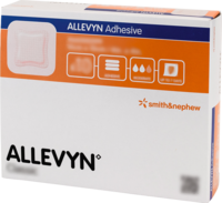ALLEVYN Adhesive 10x10 cm haftende Wundauflage - 10Stk