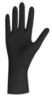 HANDSCHUHE Einmal Nitril M schwarz - 100Stk