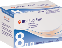 BD ULTRA-FINE Pen-Nadeln 8 mm 31 G 0,25 mm - 105Stk