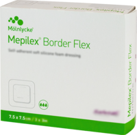 MEPILEX Border Flex Schaumverb.haft.7,5x7,5 cm - 10Stk