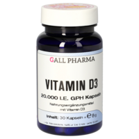 VITAMIN D3 20.000 I.E. GPH Kapseln - 30Stk
