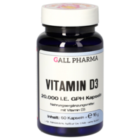 VITAMIN D3 20.000 I.E. GPH Kapseln - 60Stk