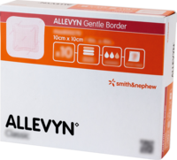 ALLEVYN Gentle Border 10x10 cm Schaumverb. - 10Stk