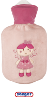 PRINZESSIN Fee Finja m.0,8 l Gummi-Wärmflasche - 1Stk