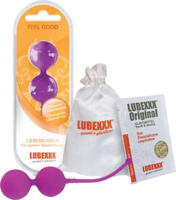 LUBEXXX Liebeskugeln für Beckenbodentraining lila - 1Stk