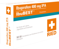 IBUPROFEN 400 mg IPA/IbuBEST Filmtabletten - 50Stk