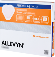 ALLEVYN Ag Sacrum 17x17 cm Wundverband - 10Stk