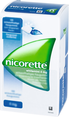 NICORETTE Kaugummi 4 mg whitemint - 105Stk