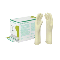 VASCO OP Powdered Handsch.Latex Gr.6,5 naturweiß - 2X50Stk