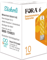 FORA 6 Gesamtcholesterin-Teststreifen - 10Stk