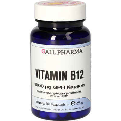 VITAMIN B12 1000 µg GPH Kapseln - 90Stk