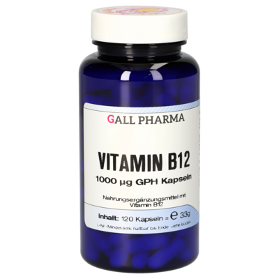 VITAMIN B12 1000 µg GPH Kapseln - 120Stk