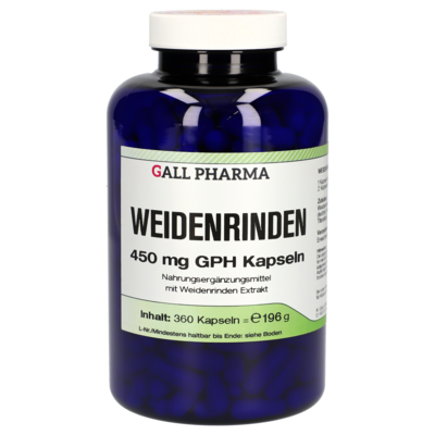 WEIDENRINDEN 450 mg GPH Kapseln - 360Stk