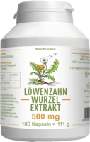 LÖWENZAHNWURZEL-Extrakt 500 mg Mono Kapseln - 180Stk