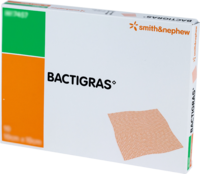 BACTIGRAS antiseptische Paraffingaze 10x10 cm - 10Stk