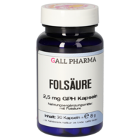 FOLSÄURE 2,5 mg GPH Kapseln - 30Stk