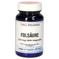 FOLSÄURE 2,5 mg GPH Kapseln - 60Stk