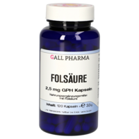 FOLSÄURE 2,5 mg GPH Kapseln - 120Stk