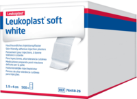 LEUKOPLAST soft white Injektionspfl.Str.19x40 mm - 500Stk