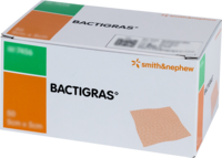 BACTIGRAS antiseptische Paraffingaze 5x5 cm - 50Stk