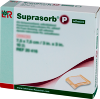 SUPRASORB P PU-Schaumv.selbstklebend 7,5x7,5 cm - 10Stk