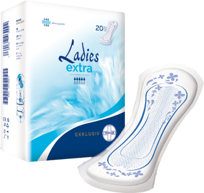 PARAM LADIES EXKLUSIV Inkontinenz-Einl.extra - 20Stk