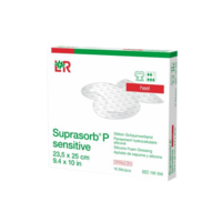 SUPRASORB P sensitive PU-Schaumv.heel bor.23,5x25 - 10Stk