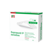 SUPRASORB P sensitive PU-Schaumv.non-bor.15x15cm - 10Stk