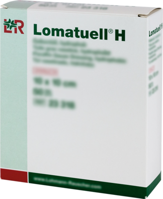 LOMATUELL H Salbentüll 10x10 cm steril - 50Stk