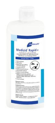 MEDIZID Rapid+ Flächendesinfektion Lösung - 500ml