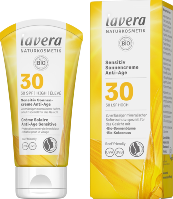 LAVERA sensitiv Sonnencreme anti-age LSF 30 - 50ml