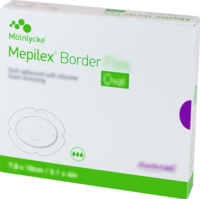 MEPILEX Border Flex Schaumverb.haft.7,8x10 cm oval - 5Stk