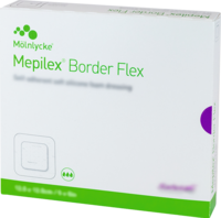 MEPILEX Border Flex Schaumverb.haft.12,5x12,5 cm - 10Stk