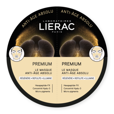 LIERAC Masken Duo Premium - 2X6ml