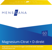 MAGNESIUMCITRAT+D direkt MensSana Pulver - 60Stk