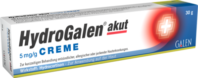HYDROGALEN akut 5 mg/g Creme - 30g
