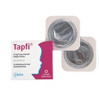 TAPFI 25 mg/25 mg wirkstoffhaltiges Pflaster - 2Stk